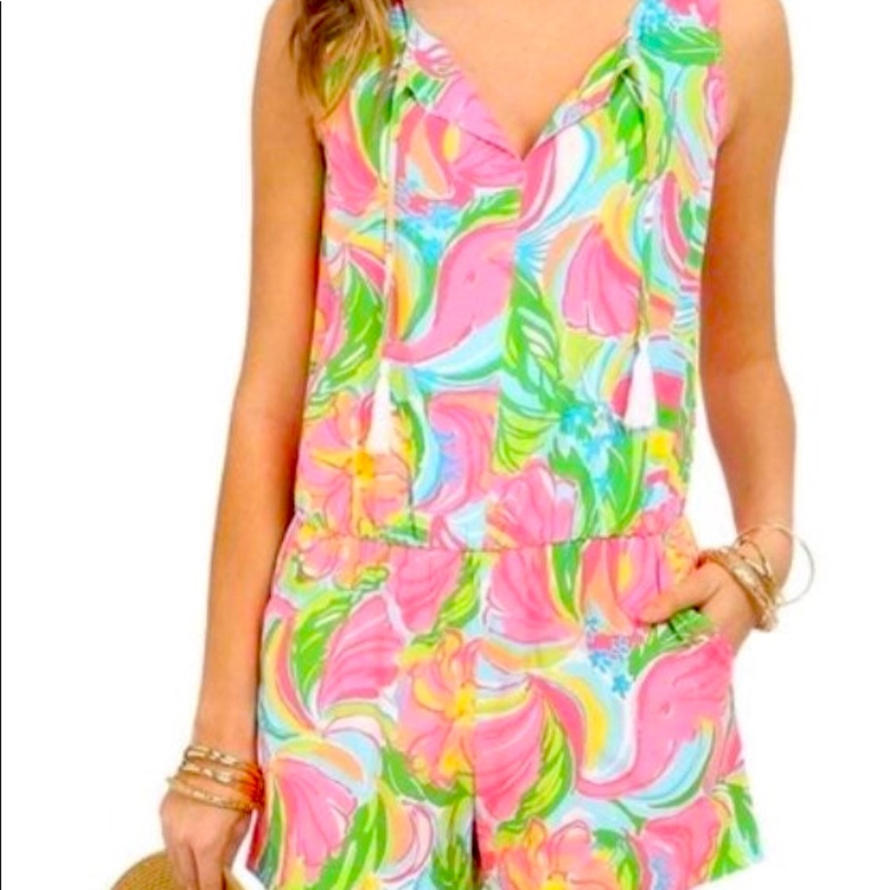 Lilly pulitzer tybee romper NWT